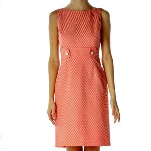 Tahari Levine Vintage 60’s Style Textured Dress